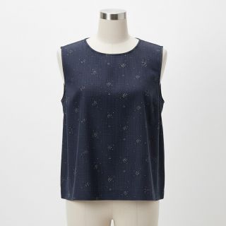 Țesătură din bumbac JEANS Glitter small dots