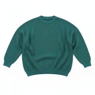 Țesătura tricotata BIG KNIT ocean green