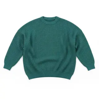 Țesătura tricotata BIG KNIT ocean green