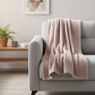 Țesătura tricotata Paris bouclé rose