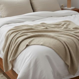 Țesătura tricotata Paris bouclé natural