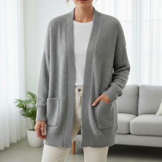 Țesătura tricotata Paris bouclé dusty mint