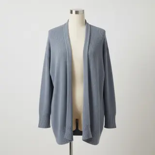 Țesătura tricotata BABY KNIT steel blue