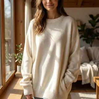Țesătura tricotata BABY KNIT off white