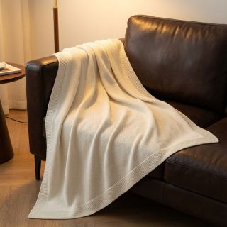 Țesătura tricotata BABY KNIT off white