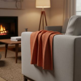 Țesătura tricotata BABY KNIT rust