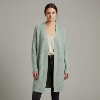 Țesătura tricotata BIG KNIT mint