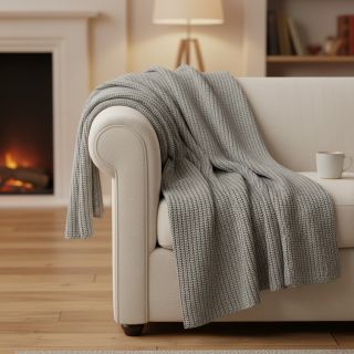 Țesătura tricotata BIG KNIT stone