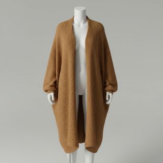 Țesătura tricotata BIG KNIT brown