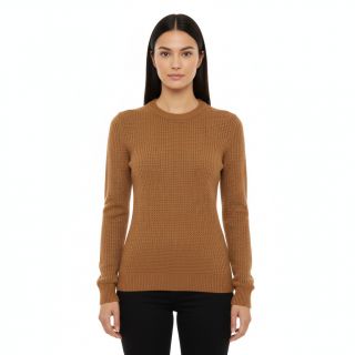 Țesătura tricotata BIG KNIT brown