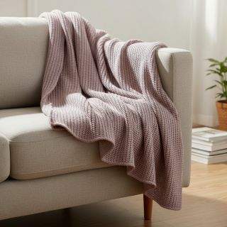 Țesătura tricotata BIG KNIT old pink