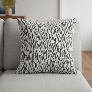 Tricot Knitted jacquard Comfy Blurry Ikat grey
