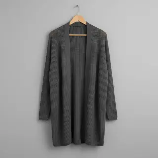 Țesătura tricotata BIG KNIT dark grey