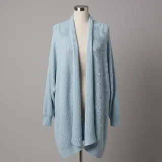 Țesătura tricotata BIG KNIT baby blue