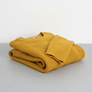 Țesătura tricotata BIG KNIT yellow
