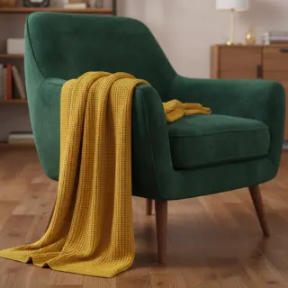 Țesătura tricotata BIG KNIT yellow