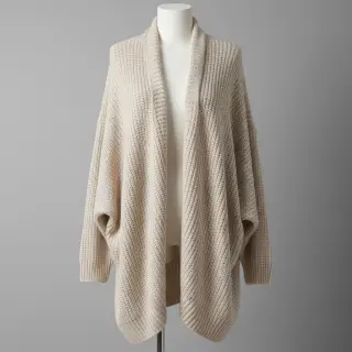 Țesătura tricotata BIG KNIT natural