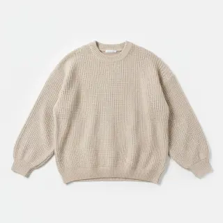 Țesătura tricotata BIG KNIT natural