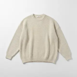 Țesătura tricotata BIG KNIT cream