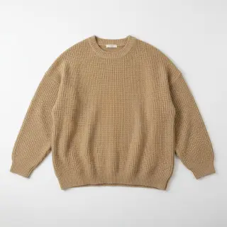Țesătura tricotata BIG KNIT beige