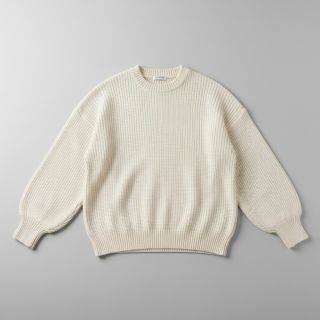 Țesătura tricotata BIG KNIT off white