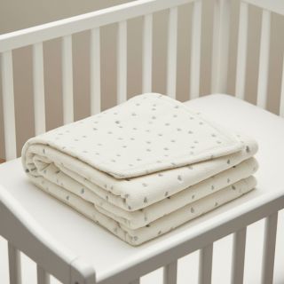 Stofă palton TEDDY Tossed hearts silver