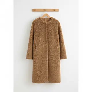 Stofă palton TEDDY camel