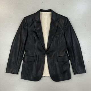 Stofă palton Vintage Glammy Teddy Lammy black