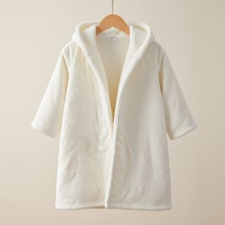 Pluș pentru bebeluși TEDDY Hearts off white