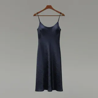 Satin DION navy