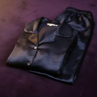 Satin DION navy