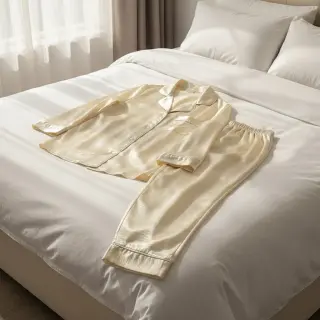 Satin DION ecru