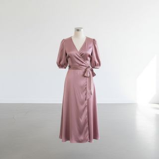 Satin SOIVÉ old rose