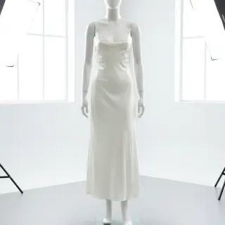 Satin SOIVÉ off white