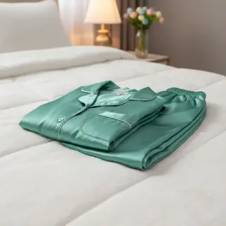 Satin aqua