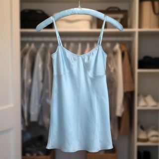 Satin light blue