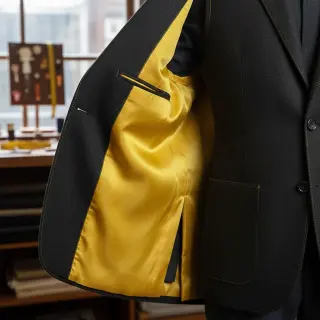 Satin yellow