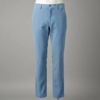 Catifea raiată 6W WASHED STRETCH light blue