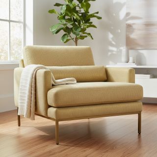 Catifea raiată HUGGY gold