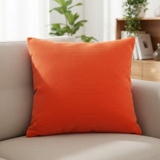 Catifea raiată HUGGY orange spicy