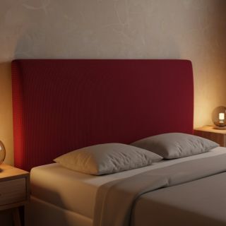 Catifea raiată HUGGY lie de vin