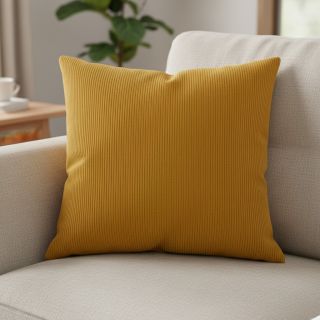 Catifea raiată HUGGY ocre