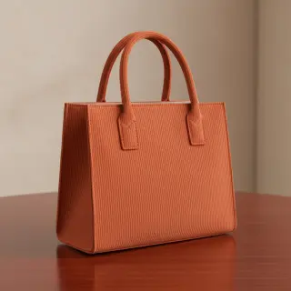 Catifea raiată HUGGY terracotta