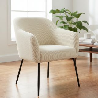 Catifea raiată HUGGY ecru