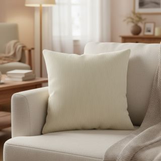 Catifea raiată HUGGY ecru