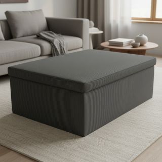 Catifea raiată HUGGY anthracite