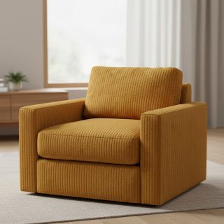 Catifea raiată HANNIBAL ocre