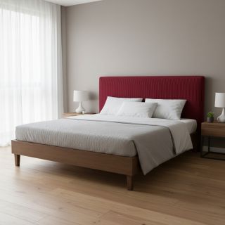 Catifea raiată HANNIBAL lie de vin