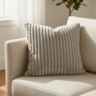 Catifea raiată HANNIBAL beige