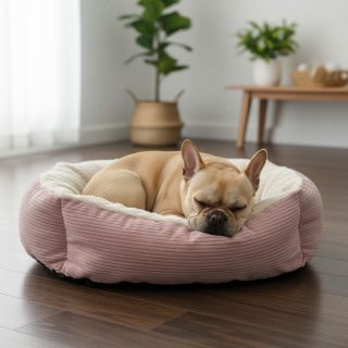 Catifea raiată Cofur fleece rose